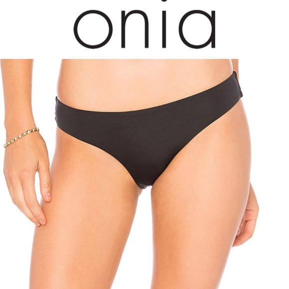 Onia Other - Onia Revolve Black Lily full bikini swim bottom M